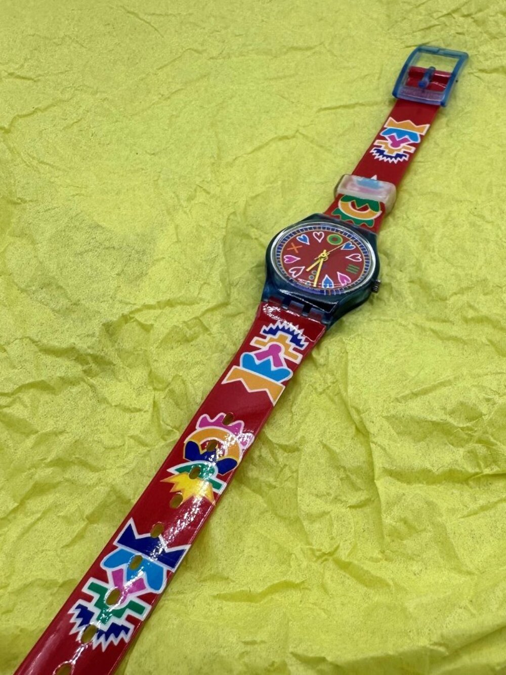 Swatch Watch Fancy Glances LN119 Vintage 1994 - Picture 4 of 5